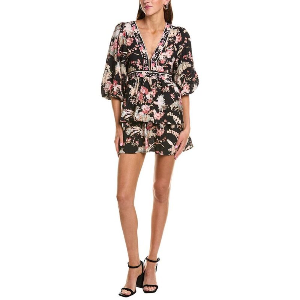 Ipponelli Womens  Mini Dress, Black